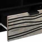 vidaXL Unites TV avec tiroir Blanc 105 x 33 x 46 cm Bois d'ingénierie