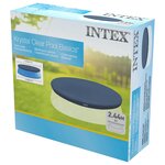 Intex Couverture de piscine ronde 244 cm 28020