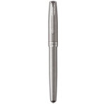 PARKER Sonnet Stylo plume  acier inoxydable  Plume fine  encre noire  Coffret cadeau