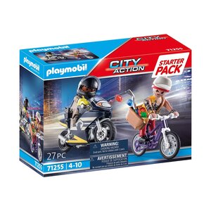 PLAYMOBIL 71255 - City Action Starter Pack Agent et voleur
