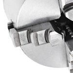 vidaXL Mandrin de tour auto-centrant à 4 mâchoires 100 mm Acier