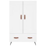 vidaXL Buffet haut blanc 69 5x31x115 cm bois d'ingénierie