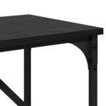 vidaXL Table console Chêne noir 75 x 32 x 75 cm Bois d'ingénierie