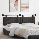 vidaXL Tête de lit suspendue PU antique