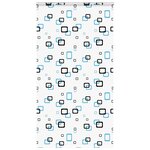 vidaXL Store enrouleur de douche avec cassette largeur du tissu 116 cm