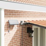 vidaXL Auvent Rétractable jaune et orange 600 ×300 cm tissu