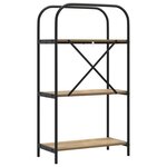 vidaXL Étagère chêne artisanal 60 x 30 x 109 cm Bois d'ingénierie