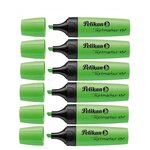 Surligneur Textmarker 490 Pointe biseautée 1 - 5 mm Vert fluo x 6 PELIKAN