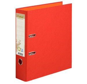 Classeur à levier D80mm Prem'Touch FOREVER rouge EXACOMPTA