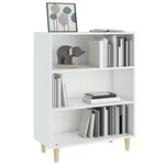 vidaXL Buffet Blanc 69 5x32 5x90 cm Bois d'ingénierie