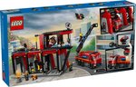 LEGO City - Caserne de Pompiers et Camion - 60414 : Aventure Épique pour Enfants