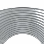 vidaXL Lit surélevé de jardin Acier galvanisé Anthracite