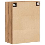 vidaXL Armoire murale chêne artisanal 69 5x34x90 cm