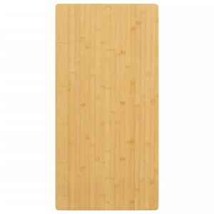 vidaXL Dessus de table 40x80x1 5 cm bambou