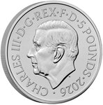Monnaie PINK FLOYD Legends of Music Metal 5 Pounds United Kingdom 2026 (PRÉCOMMANDE)