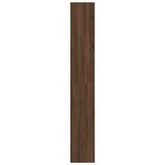 vidaXL Bibliothèque Marron Bois d'ingénierie