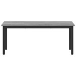 vidaXL banc Gris Sonoma 110 x 35 x 45 cm Bois d'ingénierie