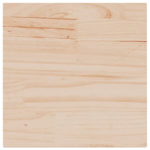 vidaXL Dessus de table 40x40x2 5 cm carré bois de pin massif
