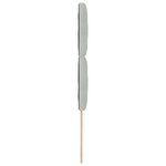 vidaXL Tête de lit Gris clair 90 cm Velours