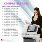 603XL - Pack 10 cartouches Epson 603 XL compatibles XP-2100 XP-3100 XP-4100