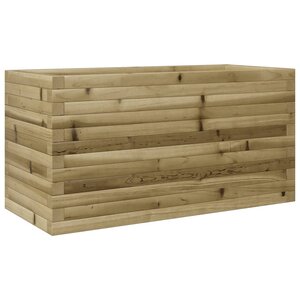 vidaXL Jardinière 90x40x45 5 cm bois de pin imprégné