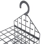 vidaXL Organisateur de garde-robe suspendu avec 7 étagères 2 Pièces