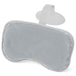 Bestway Coussin de bain spa 2 Pièces Gris 23 x 13 x 5 cm Acier et PVC
