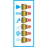 Hozelock pistolet de pulvérisation et gicleur flexi spray