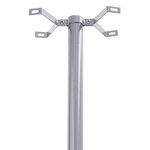 Support vertical en acier D-USA/PL pour boîte aux lettres ARREGUI 133 Cm Gris