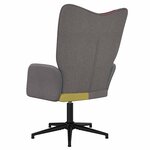 vidaXL Chaise de relaxation Patchwork Tissu