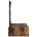 vidaXL Table de Toilette Marron 83 x 40 x 70 cm Bois d'ingénierie