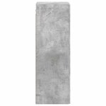 vidaXL Cabinet de Salle de Bain Mural Gris béton 33 x 34 5 x 100 cm