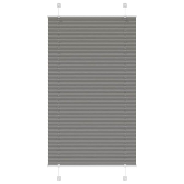 vidaXL Store plissé anthracite 70x100 cm largeur du tissu 69 4 cm
