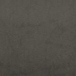 vidaXL Cadre de lit sans matelas gris foncé 80x200 cm velours