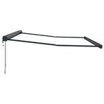 Auvent Anthracite 4 5 × 3 m Métal