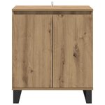 vidaXL Buffet Chêne artisanal 60 x 35 x 70 cm Bois d'ingénierie
