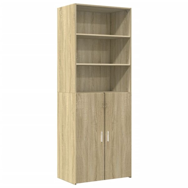 vidaXL Buffet haut chêne sonoma 70x42 5x185 cm bois d'ingénierie
