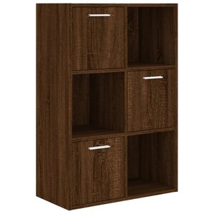 vidaXL Armoire de rangement Chêne marron 60x29 5x90 cm