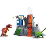 Schleich 42564 - Dinosaurs Expédition au grand Volcan