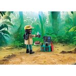 PLAYMOBIL 71821 - Tricératops avec bébé  oeuf et explorateur