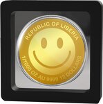 Pièce de monnaie en Or 12 Dollars g 0.031 (1/1000 oz) Millésime 2026 SMILEY 1/1000 (PRÉCOMMANDE)