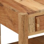 vidaXL Meuble TV Marron 83 x 33 x 46 cm Bois massif de récupération