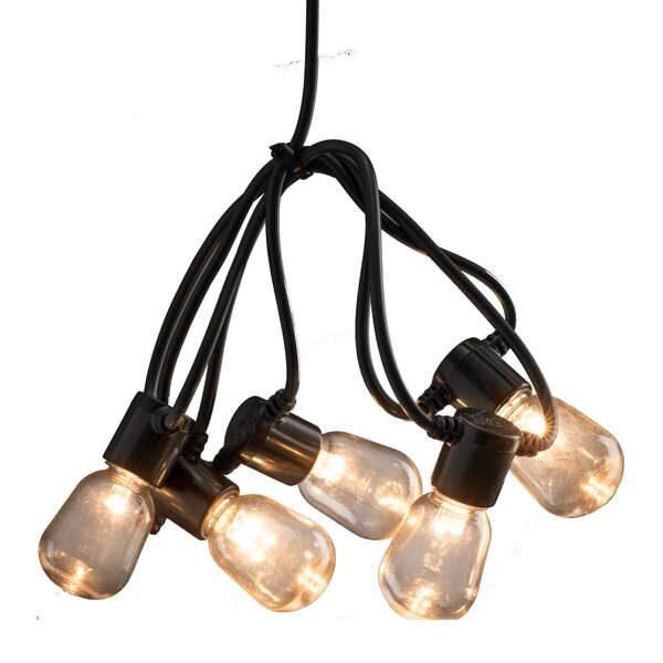 Konstsmide guirlande lumineuse avec 40 ampoules ovales transparentes