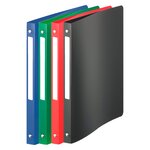 Classeur 4 anneaux souple Yeka 21x29,7 cm 4 anneaux Assortis aléatoire ELBA