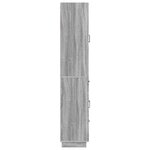 vidaXL Ensemble de Meubles 2 Pièces Sonoma gris Bois d'ingénierie