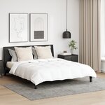 vidaXL Couette avec oreiller 3 Pièces Blanc 240 x 200 cm Bas