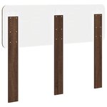 vidaXL Tête de lit Chêne brun 135 cm Bois d'ingénierie