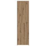 vidaXL Haut Armoire 2 Pièces Chêne artisanal 50 x 42 5 x 185 cm