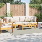 vidaXL Tapis de surface Carré PALMERAS Vert 240 x 240 cm Polyester