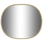 vidaXL Miroir mural Doré 30x25 cm